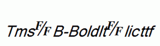 TmsFB-BoldItalic.ttf