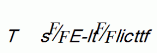 TmsFE-Italic.ttf