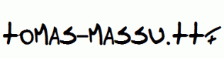 Tomas-Massu.ttf