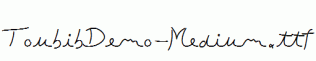 ToubibDemo-Medium.ttf