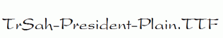 TrSah-President-Plain.ttf