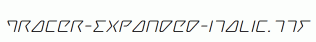 Tracer-Expanded-Italic.ttf
