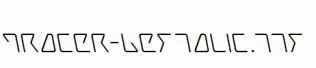 Tracer-Leftalic.ttf