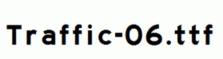 Traffic-06.ttf