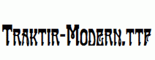 Traktir-Modern.ttf