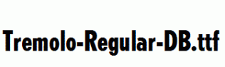 Tremolo-Regular-DB.ttf