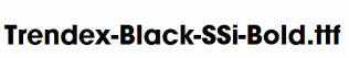 Trendex-Black-SSi-Bold.ttf