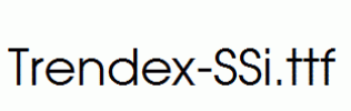 Trendex-SSi.ttf