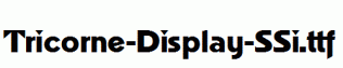 Tricorne-Display-SSi.ttf