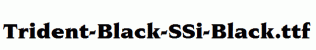 Trident-Black-SSi-Black.ttf