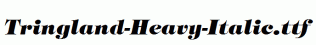 Tringland-Heavy-Italic.ttf