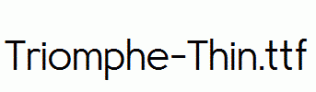 Triomphe-Thin.ttf