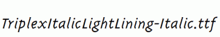 TriplexItalicLightLining-Italic.ttf