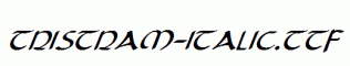 Tristram-Italic.ttf