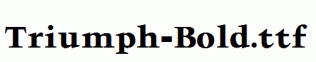 Triumph-Bold.ttf