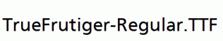 TrueFrutiger-Regular.ttf