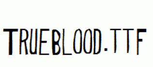 Trueblood.ttf