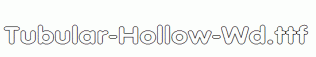 Tubular-Hollow-Wd.ttf