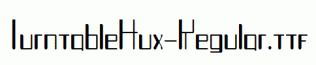 TurntableAux-Regular.ttf