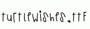 TurtleWishes.ttf