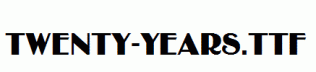 Twenty-years.ttf