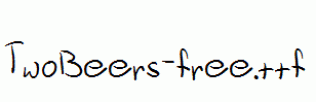 TwoBeers-free.ttf
