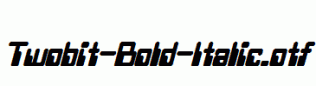 Twobit-Bold-Italic.otf