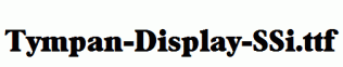 Tympan-Display-SSi.ttf