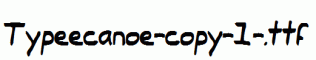 Typeecanoe-copy-1-.ttf