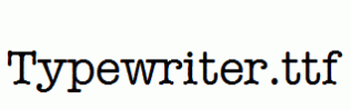 Typewriter.ttf