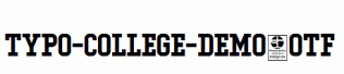 Typo-College-Demo.otf