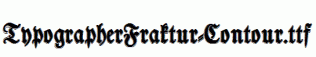 TypographerFraktur-Contour.ttf