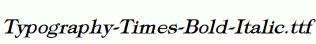 Typography-Times-Bold-Italic.ttf