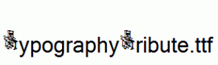 TypographyTribute.ttf