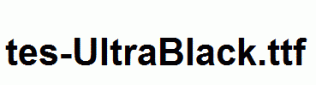tes-UltraBlack.ttf