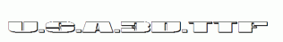 U.S.A.3D.ttf