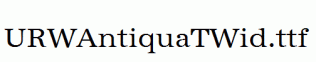 URWAntiquaTWid.ttf