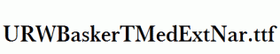 URWBaskerTMedExtNar.ttf