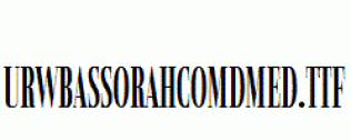 URWBassorahComDMed.ttf