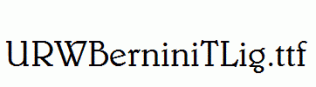 URWBerniniTLig.ttf