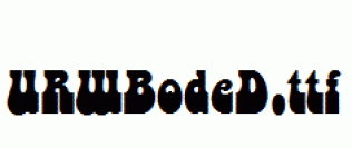 URWBodeD.ttf