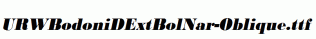 URWBodoniDExtBolNar-Oblique.ttf