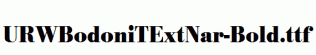 URWBodoniTExtNar-Bold.ttf