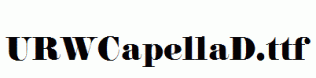 URWCapellaD.ttf