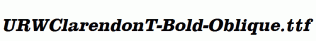 URWClarendonT-Bold-Oblique.ttf
