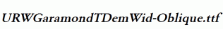 URWGaramondTDemWid-Oblique.ttf