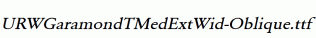 URWGaramondTMedExtWid-Oblique.ttf