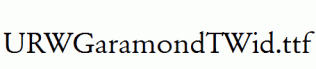 URWGaramondTWid.ttf