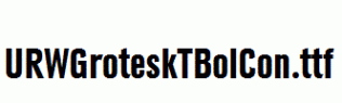 URWGroteskTBolCon.ttf