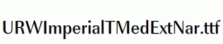 URWImperialTMedExtNar.ttf